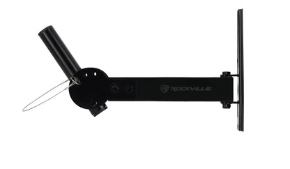 Rockville RPW30 Pair Wall Mount Brackets for PA Speakers, Swivel and Tilt, 35MM