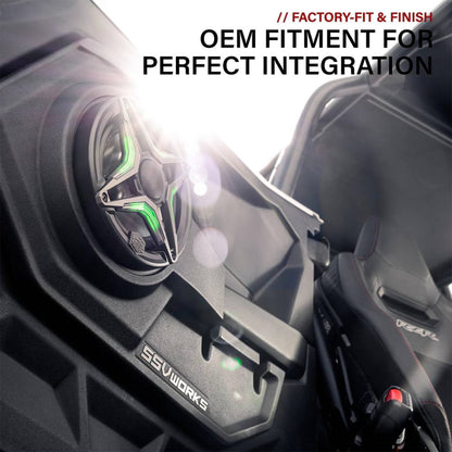 RZ6-DF65U Front Door Speaker Pods