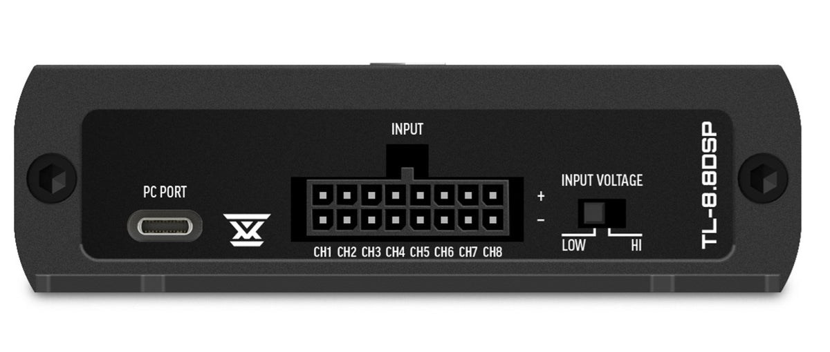 MTX TL-88DSP 8-Channel Car Audio Digital Signal Processor Bluetooth Enabled DSP