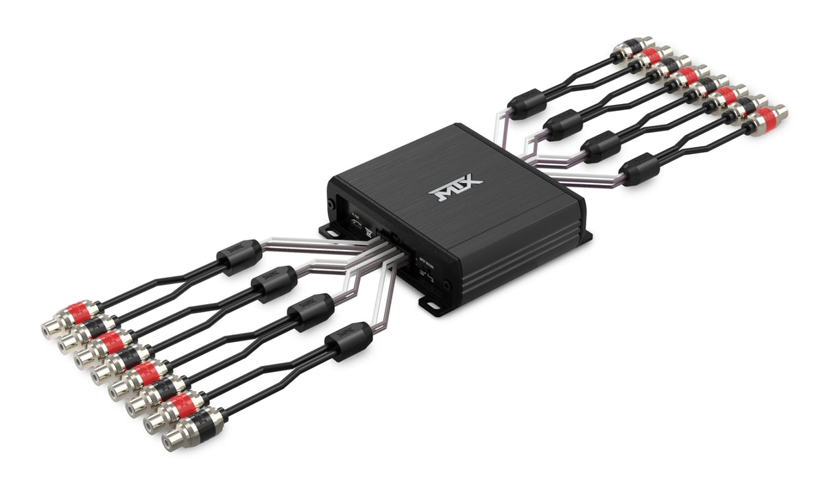 MTX TL-88DSP 8-Channel Car Audio Digital Signal Processor Bluetooth Enabled DSP