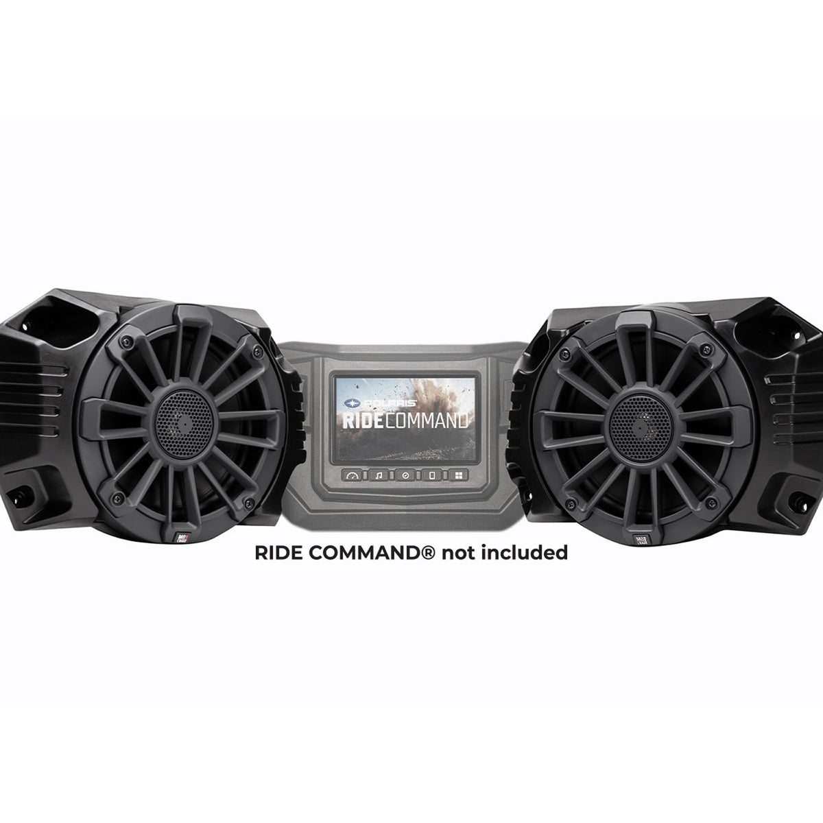 MB QUART MBQRG-STG2-RC-1 (2) Speakers+Amp For 2018+ Polaris RANGER Ride Command