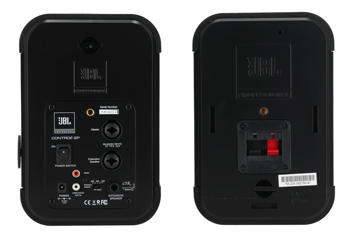 2) JBL C2PS CONTROL 2P 5.25" Studio Quality Speakers for Recording/Monitoring/AV
