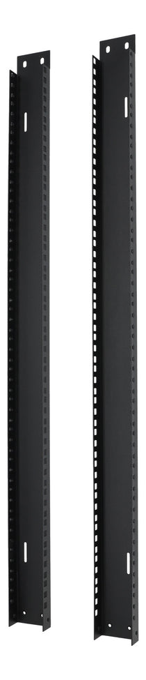 Rockville RAIL18U 18U Reversible Rack Rails With M5 Circle or Square Screw Holes