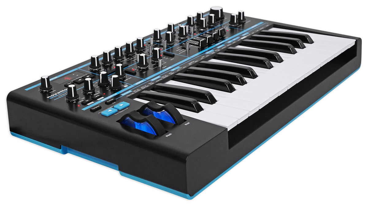 Novation BASS STATION II 25-Key Monophonic MIDI USB Analog Keyboard Synthesizer