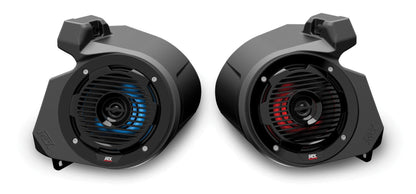 MTX RZR-14-THUNDER5 Receiver+Front+Tower Speakers+Sub For Polaris RZR 1000/900