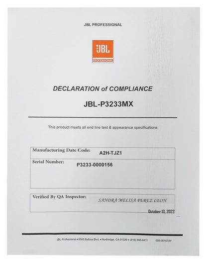 JBL SRX906LA BP Base Plate For SRX906LA Line Array Column Speaker
