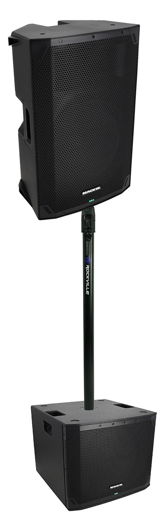Mackie Thump15 V4 15” 1400w Active DJ PA Speaker w/Bluetooth+Thump15S V4 15" Sub