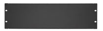 Rockville 3U BLANK RACK PANEL 19" Pro Audio or Server Rack, Heavy Gauge Steel