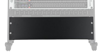 Rockville 3U BLANK RACK PANEL 19" Pro Audio or Server Rack, Heavy Gauge Steel