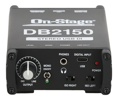 DB2150 Stereo USB DI Box