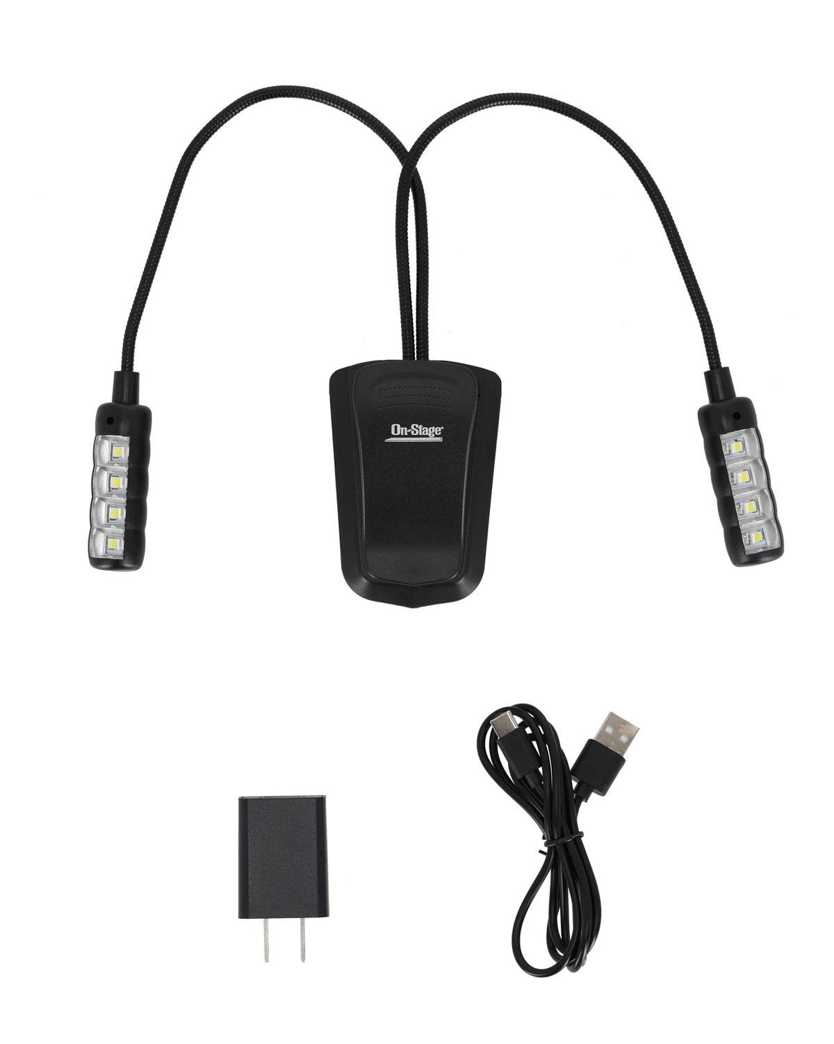 LED2224 Dual USB-Rechargeable Sheet Music Light
