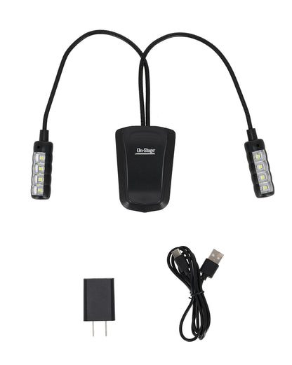 LED2224 Dual USB-Rechargeable Sheet Music Light