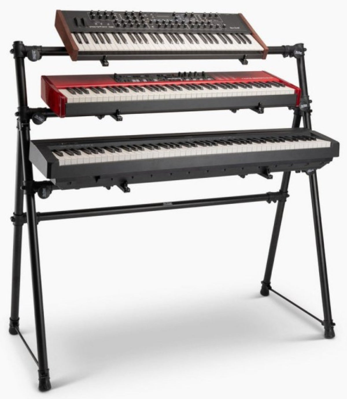 KS7903 Three-Tier A-Frame Keyboard Stand