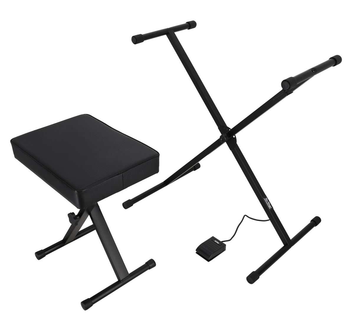 KPK6520 CB Keyboard Stand And Bench Pack With Sustain Pedal