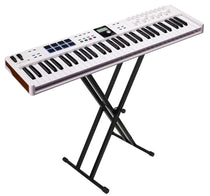 ARTURIA Keylab Essential 61-Key mk3 White Keyboard Controller+On-Stage Stand