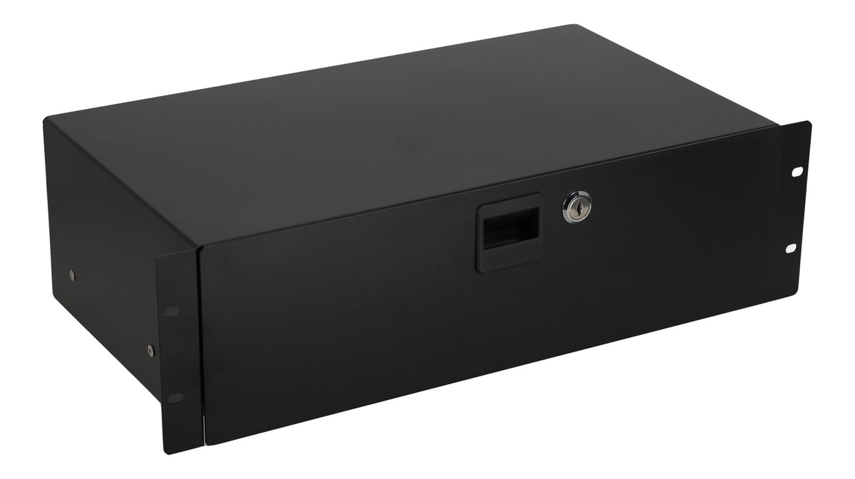 RDLS3000 3U Shallow Locking Rack Drawer