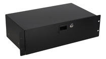 RDLS3000 3U Shallow Locking Rack Drawer