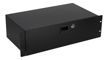 RDLS3000 3U Shallow Locking Rack Drawer