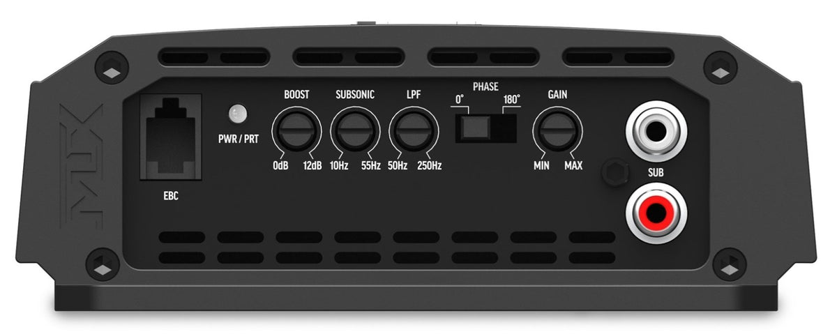 MTX TN1000.1 1000 Watt RMS Mono Amplifier Class D 1-Ohm Car Audio Amp+Remote