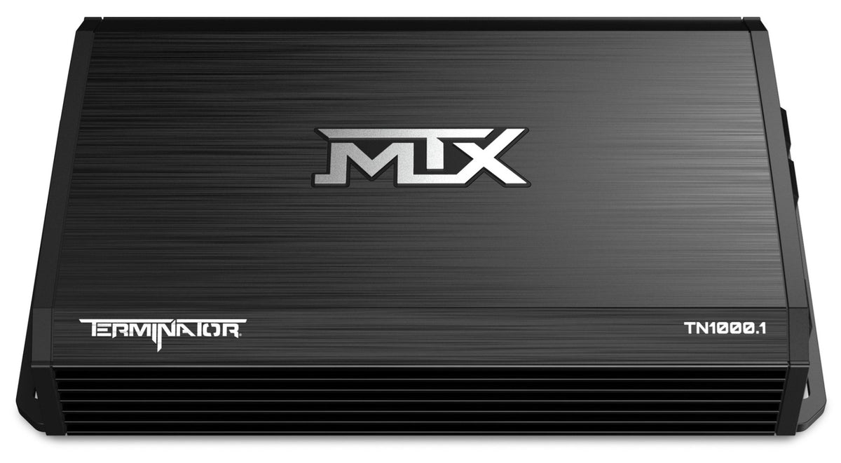 MTX TN1000.1 1000 Watt RMS Mono Amplifier Class D 1-Ohm Car Audio Amp+Remote