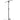 On-Stage SB96 Tripod Studio Mic Boom with 7" Mini Boom Extension and Casters