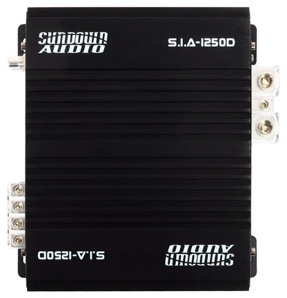 Sundown Audio SIA-1250D Mono Amplifier 1250 Watt RMS @ 1 or 2 Ohm Smart Car Amp