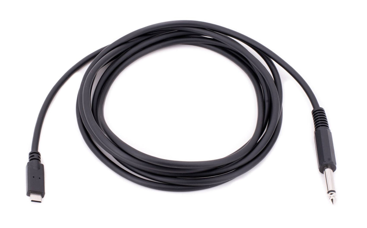 U10-C 1/4” Instrument Cable With USB-C Interface