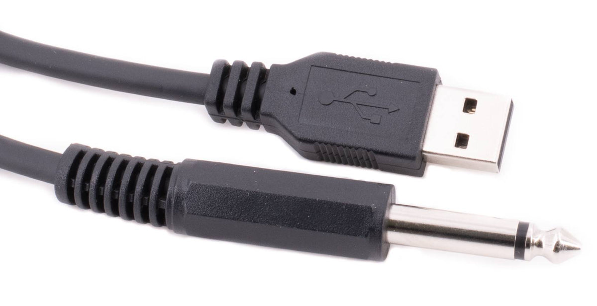 U10-A 1/4” Instrument Cable With USB-A Interface
