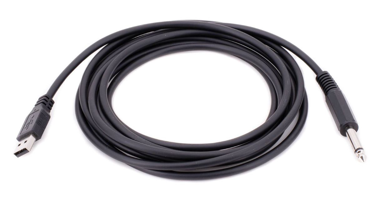 U10-A 1/4” Instrument Cable With USB-A Interface