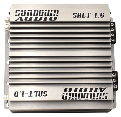 Sundown Audio SALT-1.5 1500 Watt RMS Mono Amplifier 1-ohm Car Stereo Amp+Remote