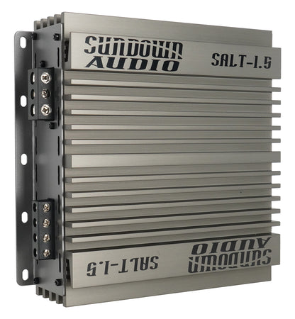 Sundown Audio SALT-1.5 1500 Watt RMS Mono Amplifier 1-ohm Car Stereo Amp+Remote