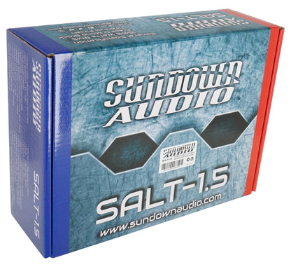Sundown Audio SALT-1.5 1500 Watt RMS Mono Amplifier 1-ohm Car Stereo Amp+Remote