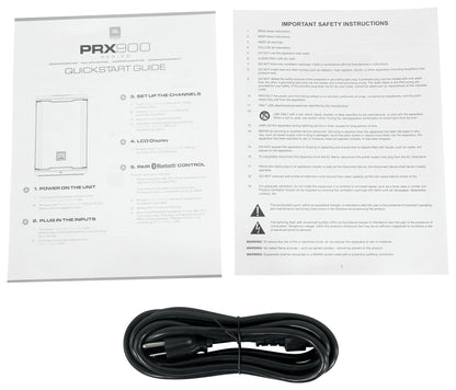 JBL PRX912 Professional 12" 1000w RMS Active Powered 2-Way DJ PA Speaker w/ DSP