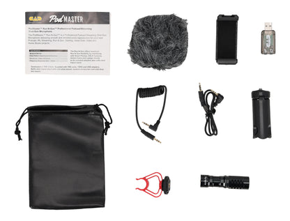 PM3100 PodMaster Run-N-Gun Shotgun Microphone