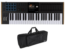 Arturia KEYLAB 49-Key Mk3 Black USB Midi Keyboard Controller+On-Stage Bag