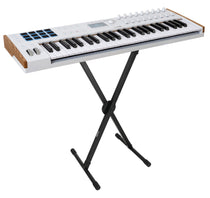 Arturia KEYLAB 49-Key Mk3 White USB Midi Keyboard Controller+On-Stage Stand