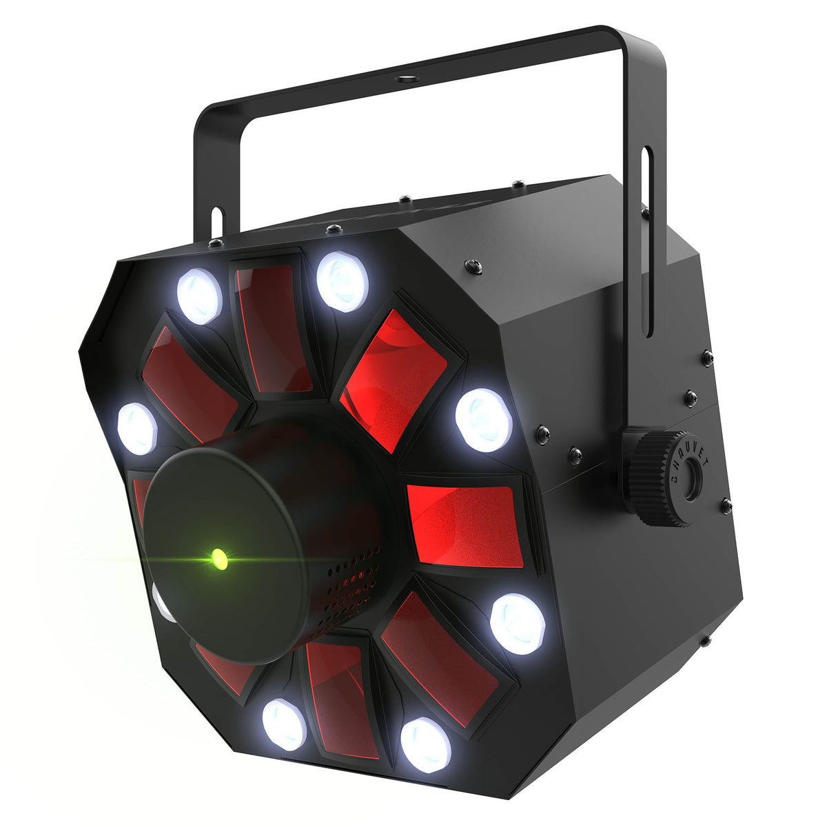 Chauvet DJ Swarm 5 FX ILS RGBAW 3-in-1 DMX LED Rotating Derby/Laser/Strobe Light