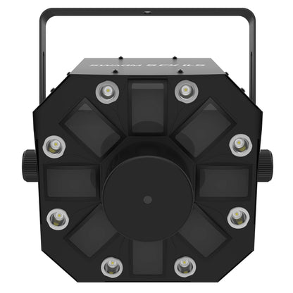 Chauvet DJ Swarm 5 FX ILS RGBAW 3-in-1 DMX LED Rotating Derby/Laser/Strobe Light