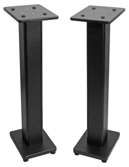 308P MkII 8" Studio Monitor Bundle with 36" Wood Stands, Isolation Pads & Cables