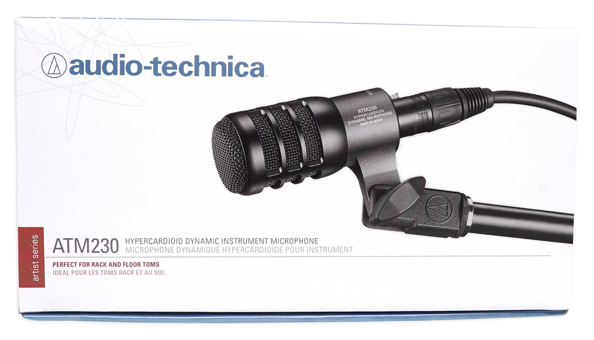 ATM230 Dynamic Drum Mic + Desktop Stand + Mount + XLR Cable