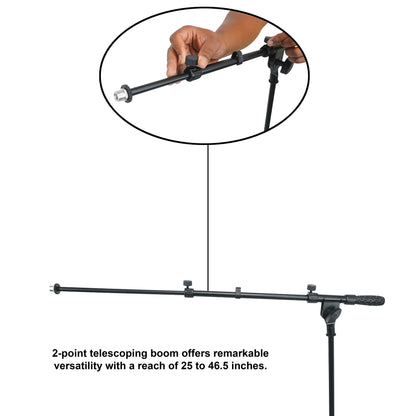 ATM410 Dynamic Cardioid Microphone with Tripod Stand and XLR Cable