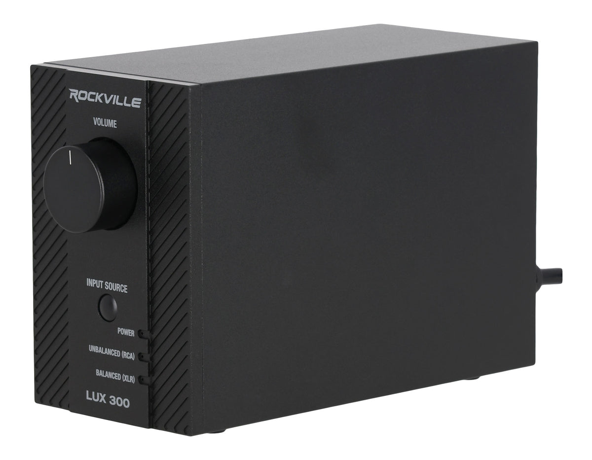 Rockville LUX 300 Audiophile 300w RMS Home Stereo Amplifier XLR In, Clean Power