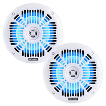 Pair Memphis Audio MXA602SLW 80w 6.5" LED Speakers For Polaris RZR/ATV/UTV/Cart