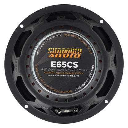 Pair Sundown Audio E-6.5CS 100 Watt RMS 6.5" Car Stereo Component Speakers