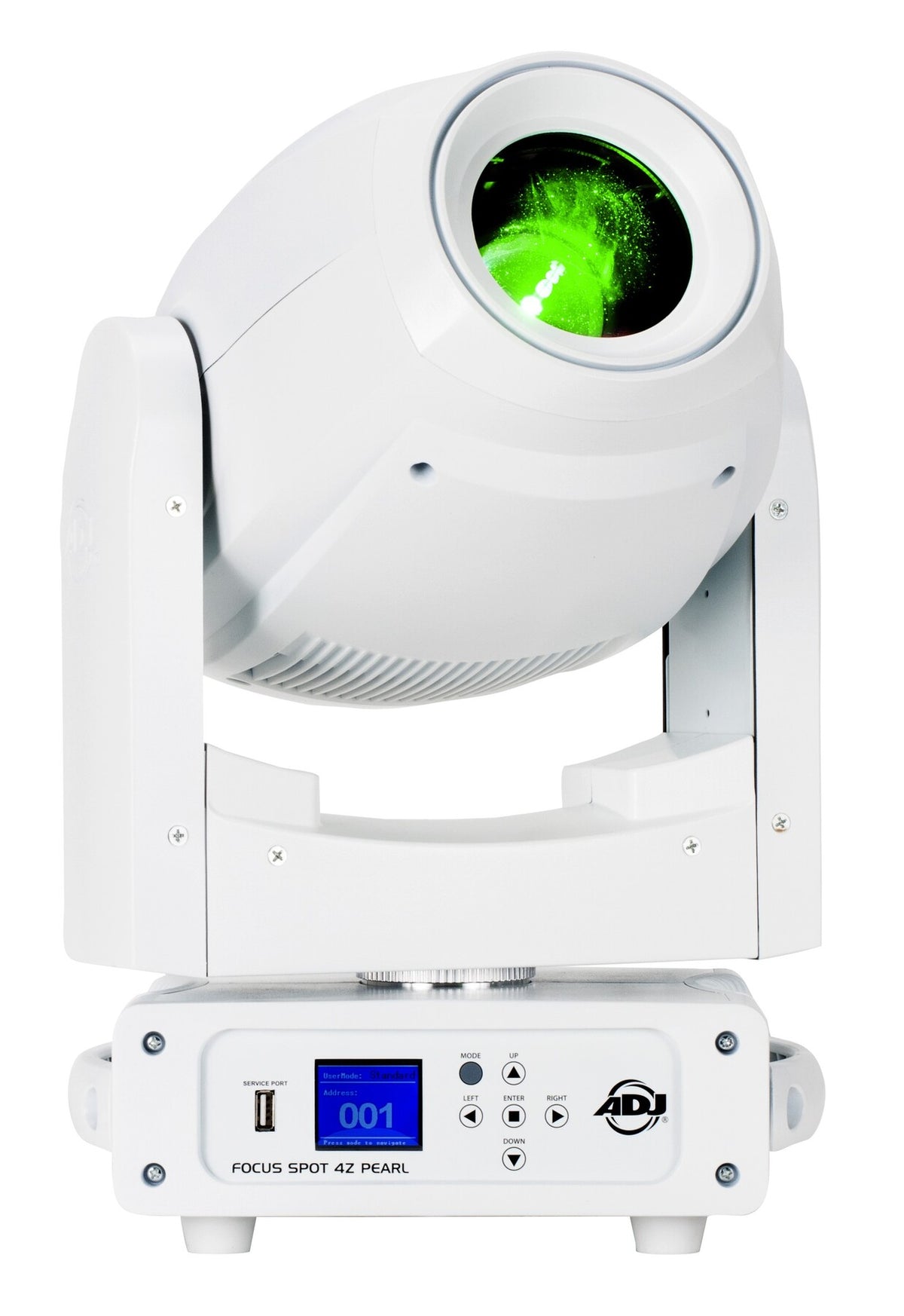 American DJ FOCUS SPOT 4Z PEARL 200W Cool White LED DMX Moving Head Light
