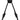 QuikLok GS-437 A Frame Foldable Acoustic Guitar Stand in Black