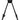 QuikLok GS-436BK A Frame Foldable Electric Guitar Stand in Black