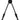 QuikLok QL-633BK Short A Frame Foldable Acoustic Guitar Stand in Black