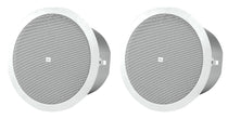 Pair JBL Control 24C 4" Inch 80 Watt 16 Ohm Home Theater White Ceiling Speakers