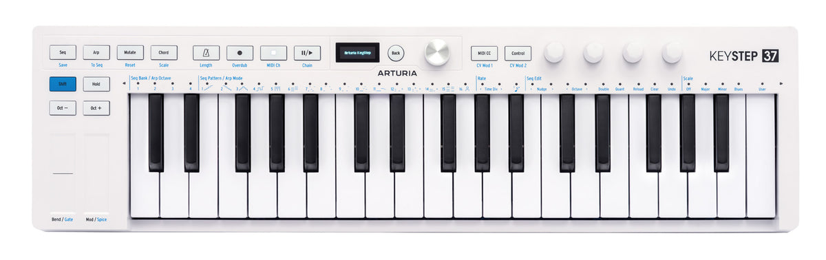 Arturia KeyStep 37 MK2 37-Key Sequencer USB MIDI DJ/Studio Keyboard Controller